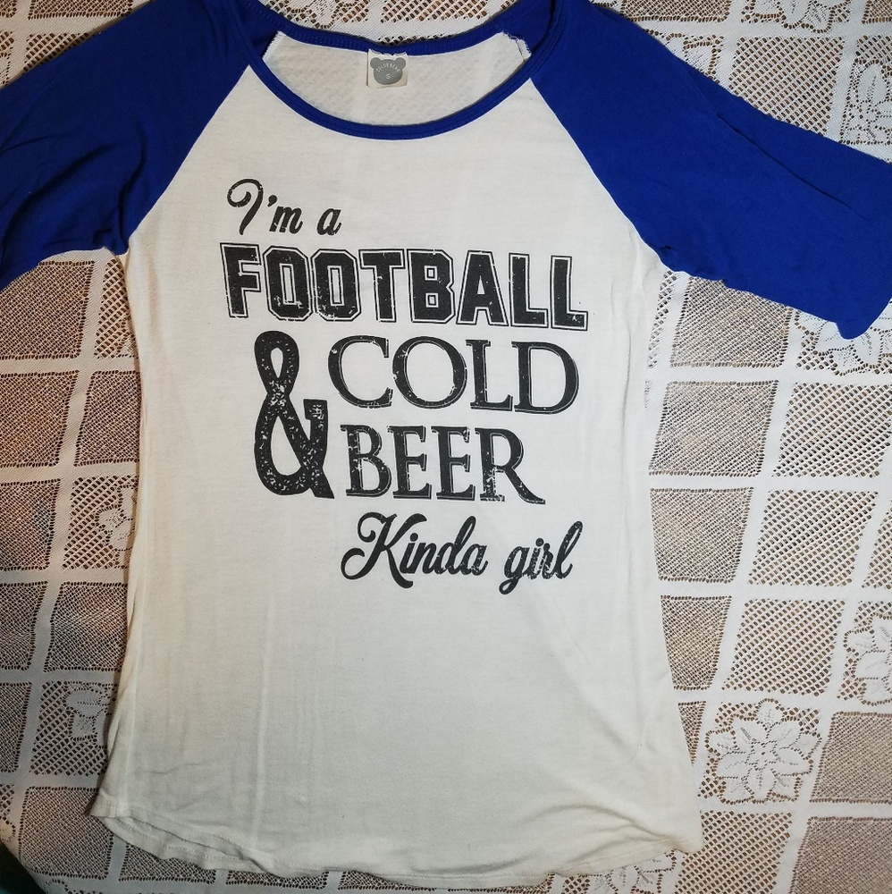 Vintage Baseball Tee Size S